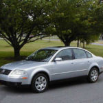 left front of 2001 volkswagen passat GLX