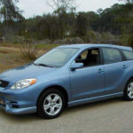 left front of 2003 toyota matrix