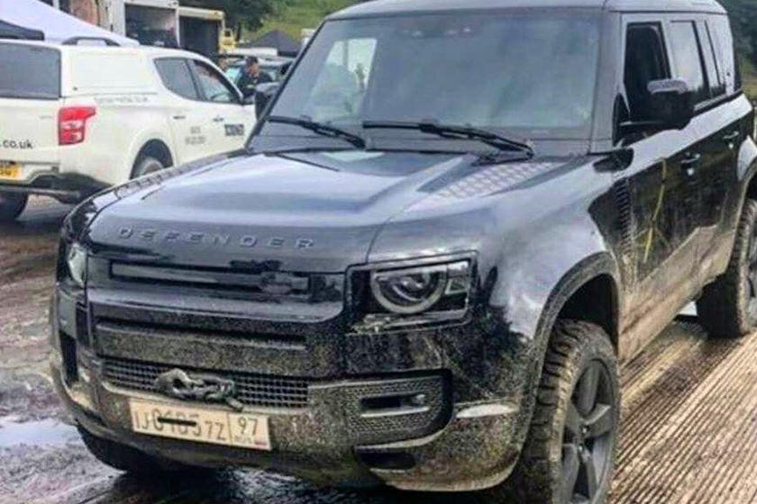 , 2020 Land Rover Defender Spotted at Film Location