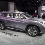 subaru ascent on display