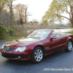 2003 mercedes benz sl500 front