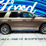 ford expedition on display