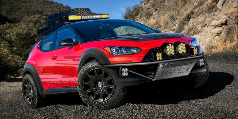 , New Concept Turns Hyundai Veloster into Off-Road Monster