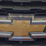 chevrolet emblem on car grille