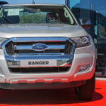 ford ranger on display