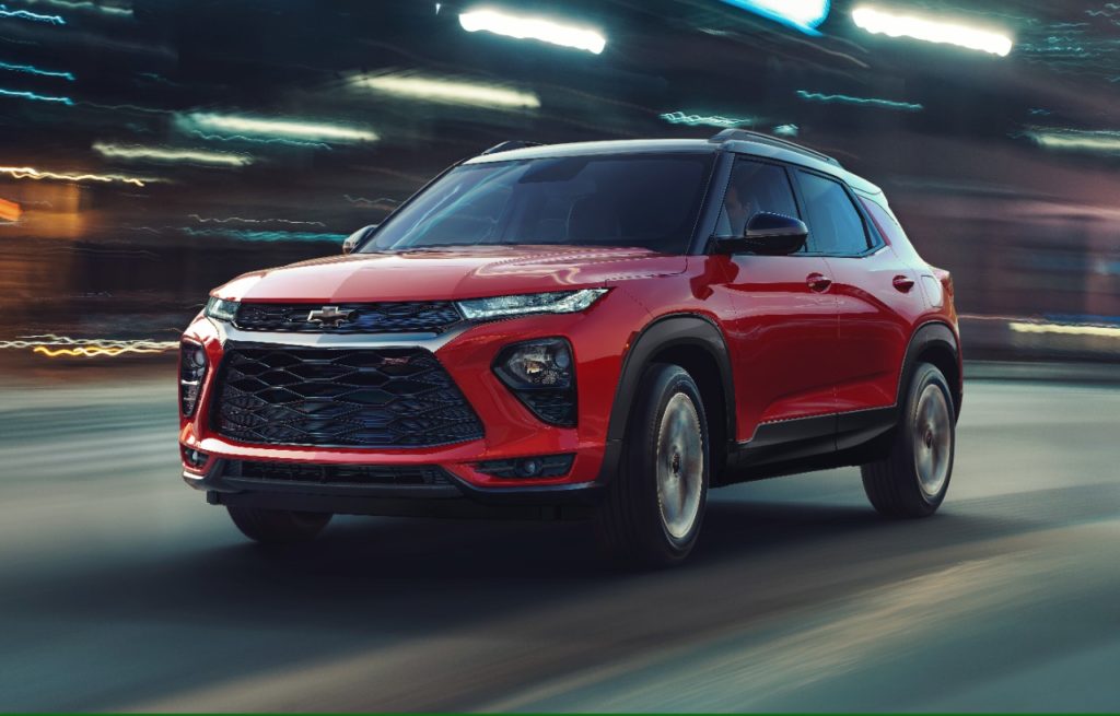 , New Chevrolet Trailblazer Getting Five Trim Levels for 2020