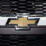 chevrolet logo on car grille