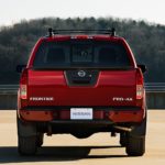 2020 nissan frontier rear shot