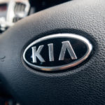 kia logo on steering wheel