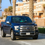 ford f 150 driven outside scaled