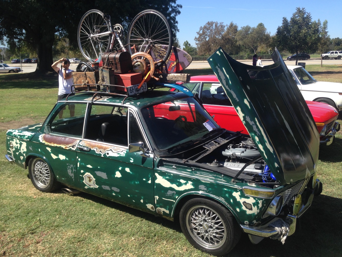 classic bmw with patina