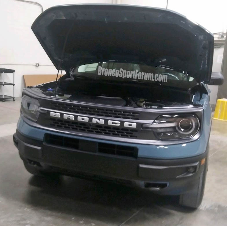 Leaked photo of Ford Bronco Sport