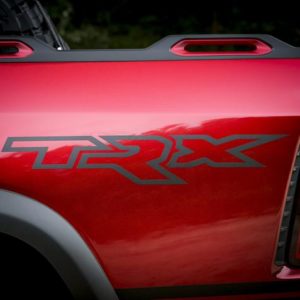 ram trx emblem on side of truck 1