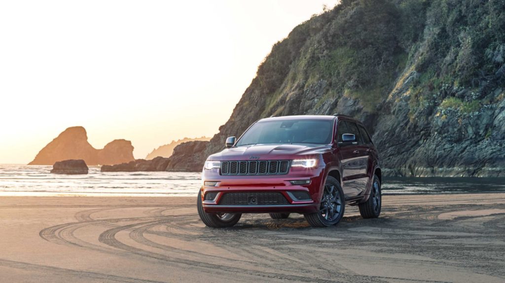 2020 Jeep Grand Cherokee in the outdoors