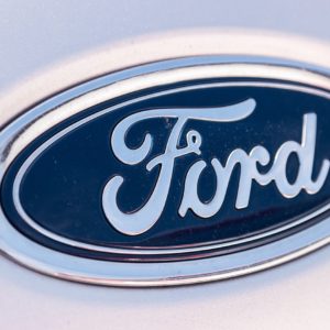 ford logo on white background