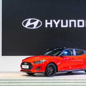 hyundai veloster n on display