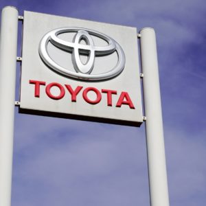 toyota dealership sign shop logo