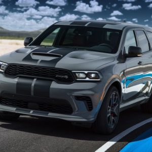 2021 dodge durango srt hellcat on the road