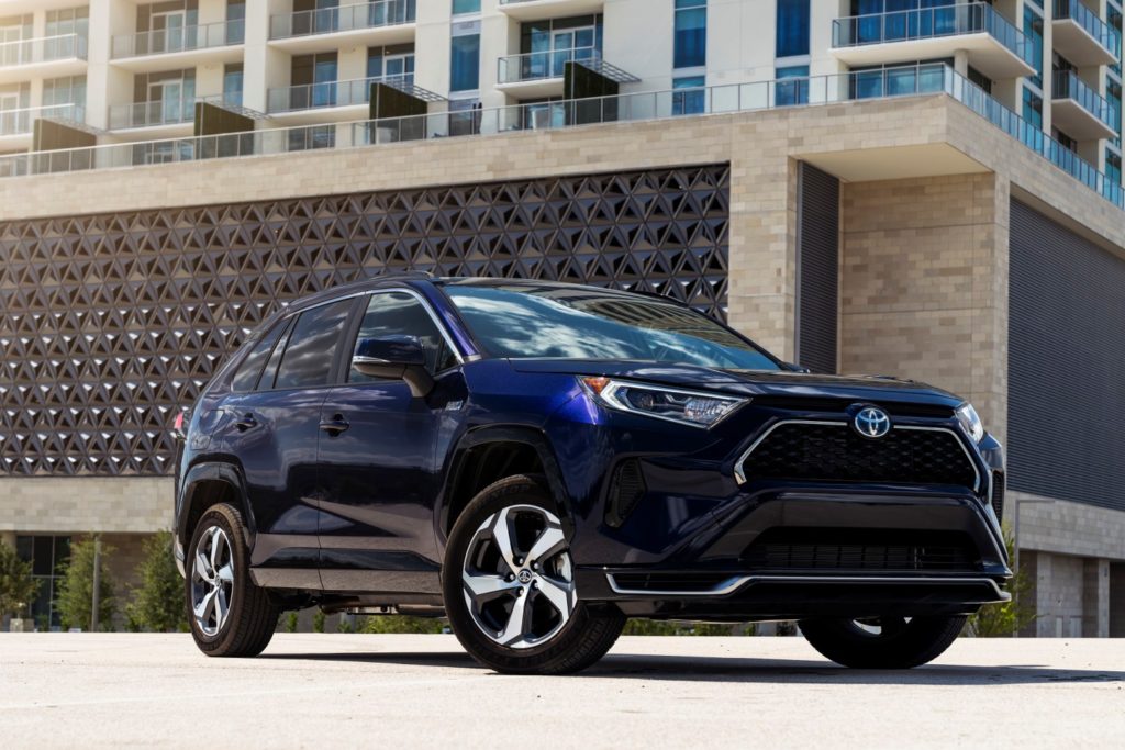 2020 Toyota RAV4 Prime parked outside