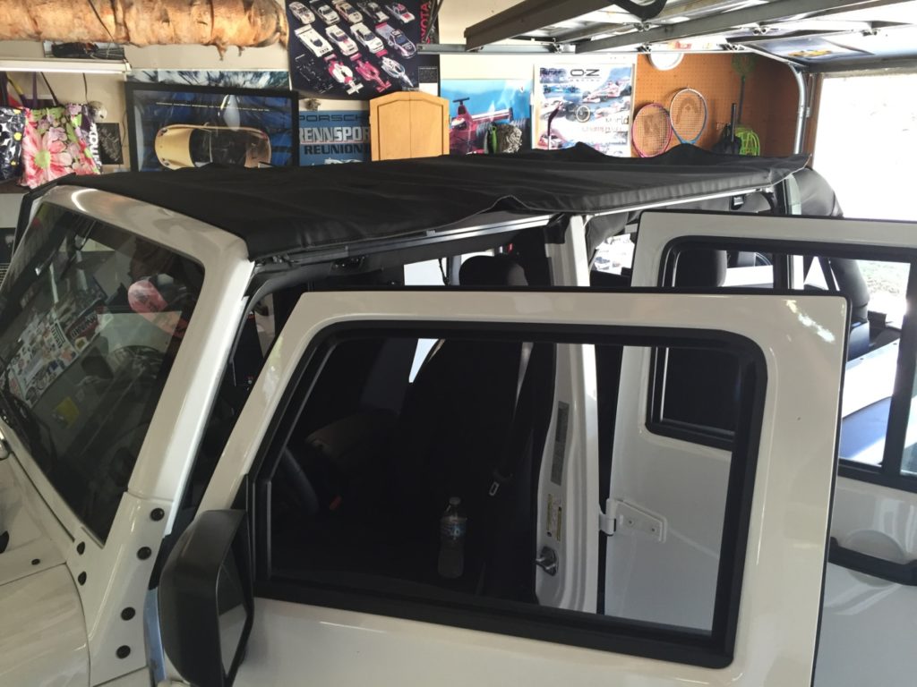 , JC Whitney 101 Sweepstakes Jeep Build — Episode 5: Rampage Trailview Retractable Soft Top