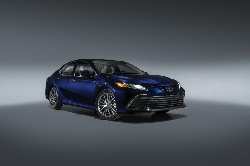 Product shot of 2021 Toyota Camry