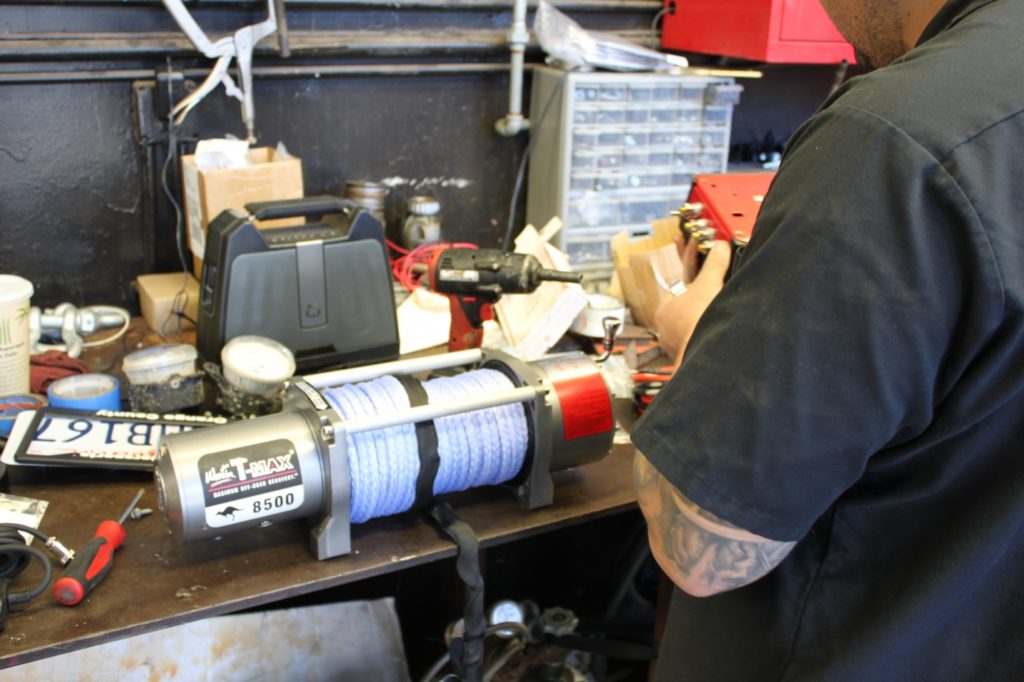 , EPISODE 6: Westin Automotive T-Max EW-8500S Winch Install