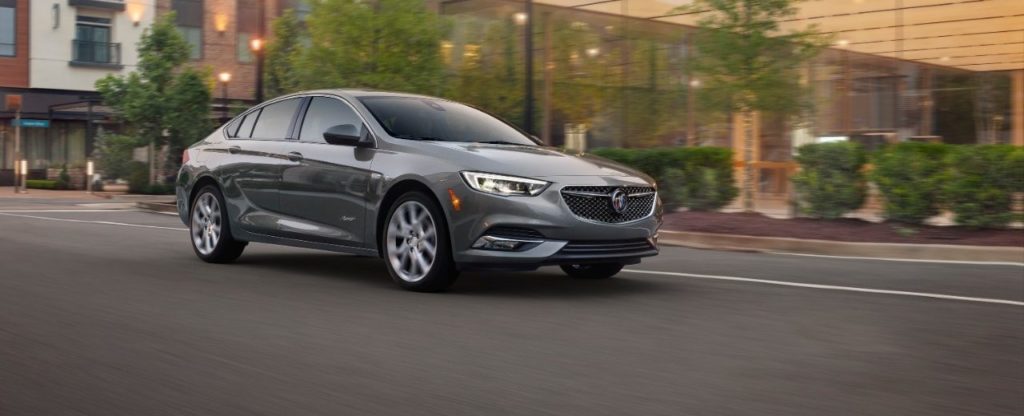 2020 Buick Sportback on the road