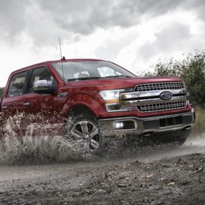 2020 ford f 150 on muddy road