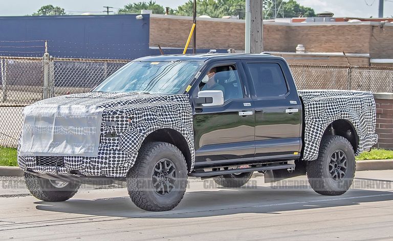 New spy photo of 2021 Ford F-150 Raptor