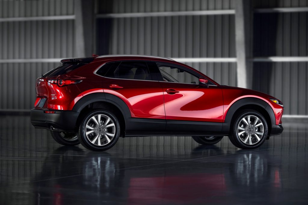 Side shot of 2020 Mazda CX-30