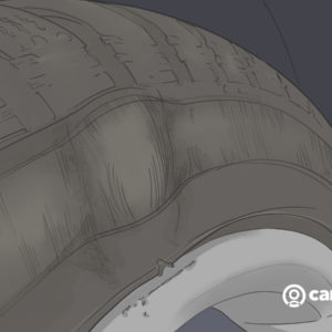 tire bulge