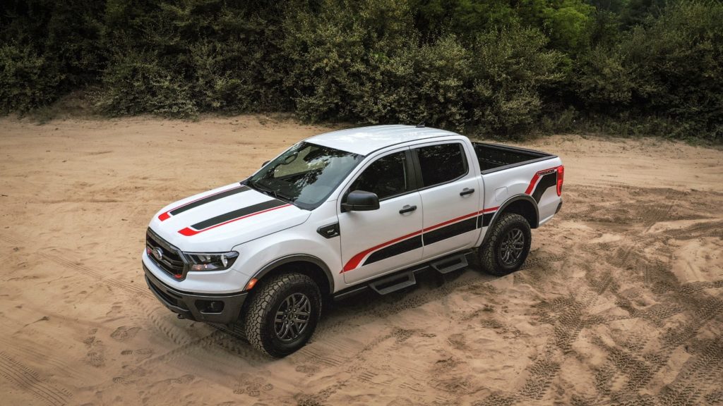 2021 ford ranger tremor parked outside