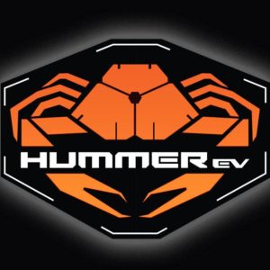 emblem of hummer ev crab mode