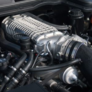 supercharged v8 engine