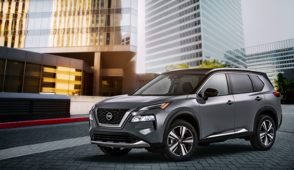 2021 nissan rogue product shot