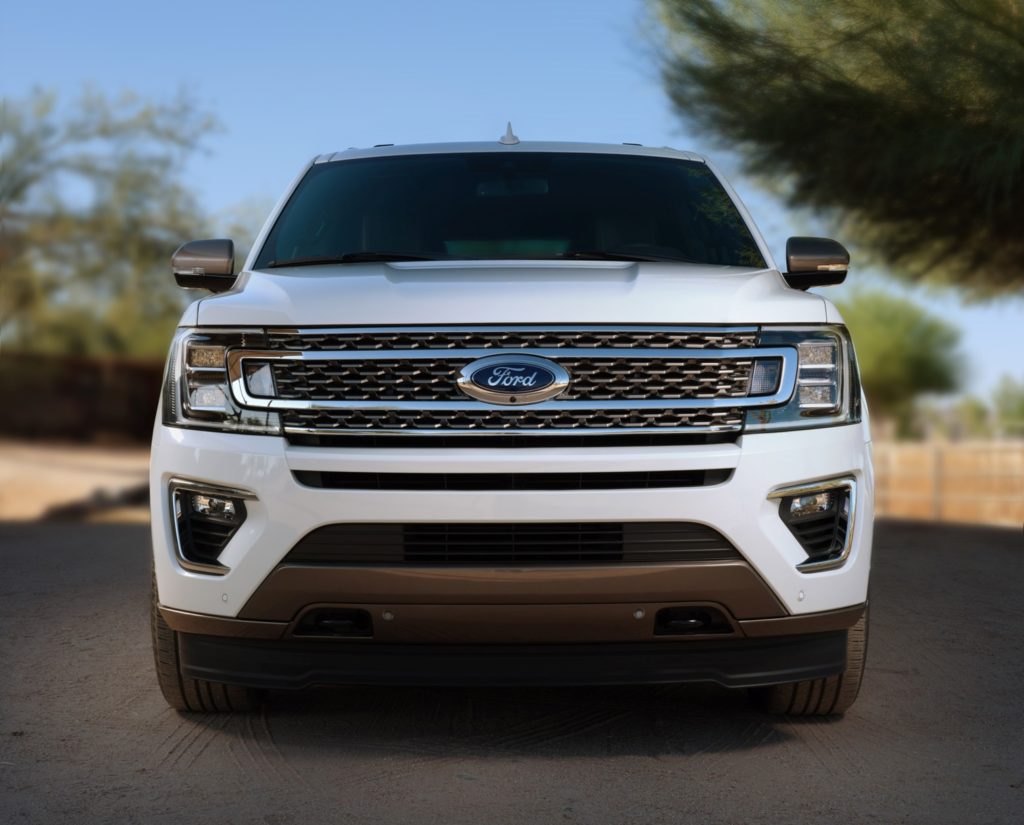 front shot of 2020 ford expedition