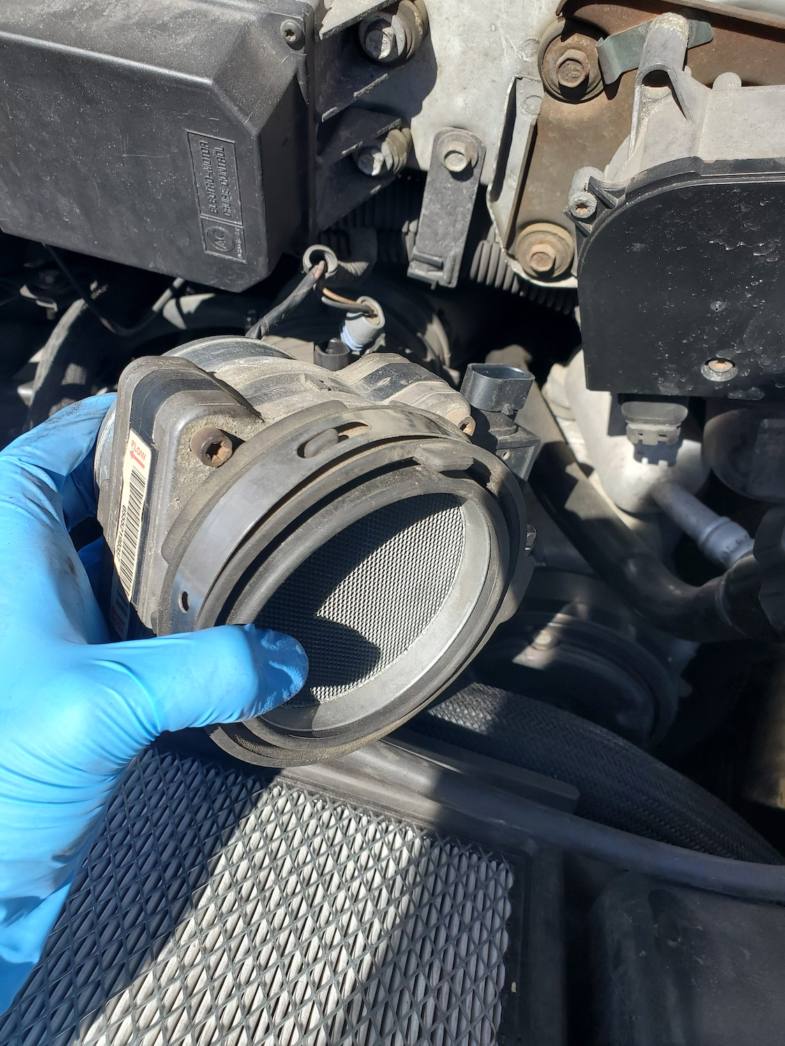 Symptoms Of A Bad Mass Air Flow Sensor In The Garage With 4707