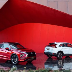 mitsubishi unveils new styling on 2022 eclipse cross