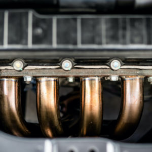 car exhaust header