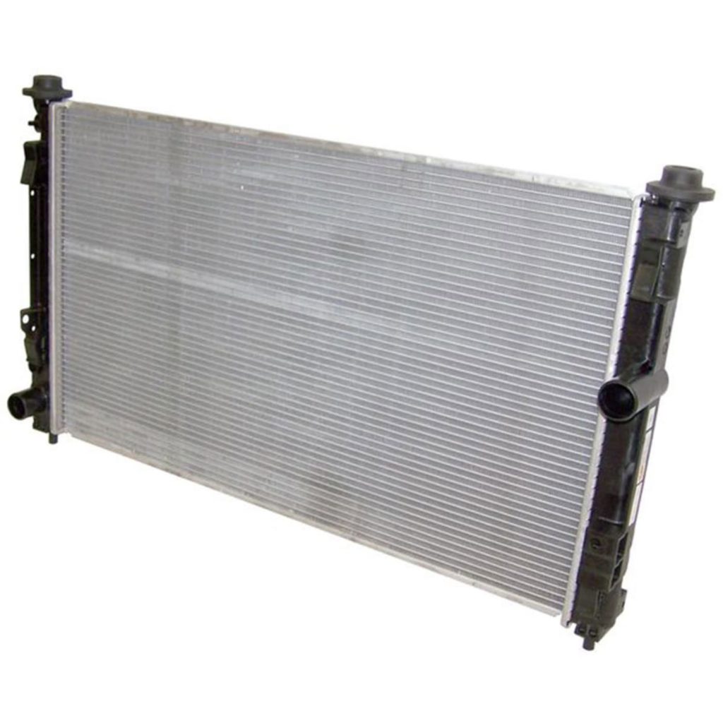 crown aluminum core plastic tank radiator