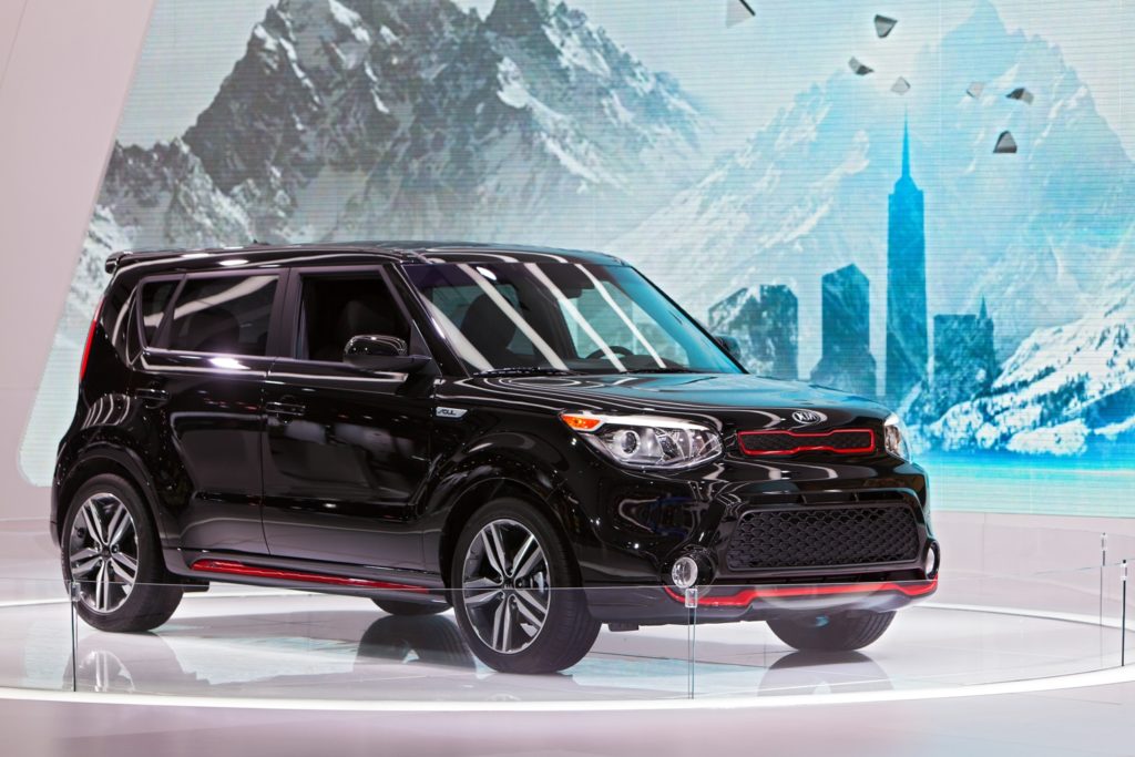 2015 kia soul on display