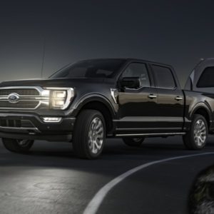 2021 ford f 150 with trailer