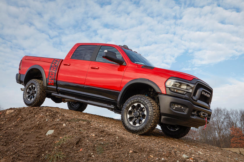 2021 ram heavy duty pickup truck parked outdoors