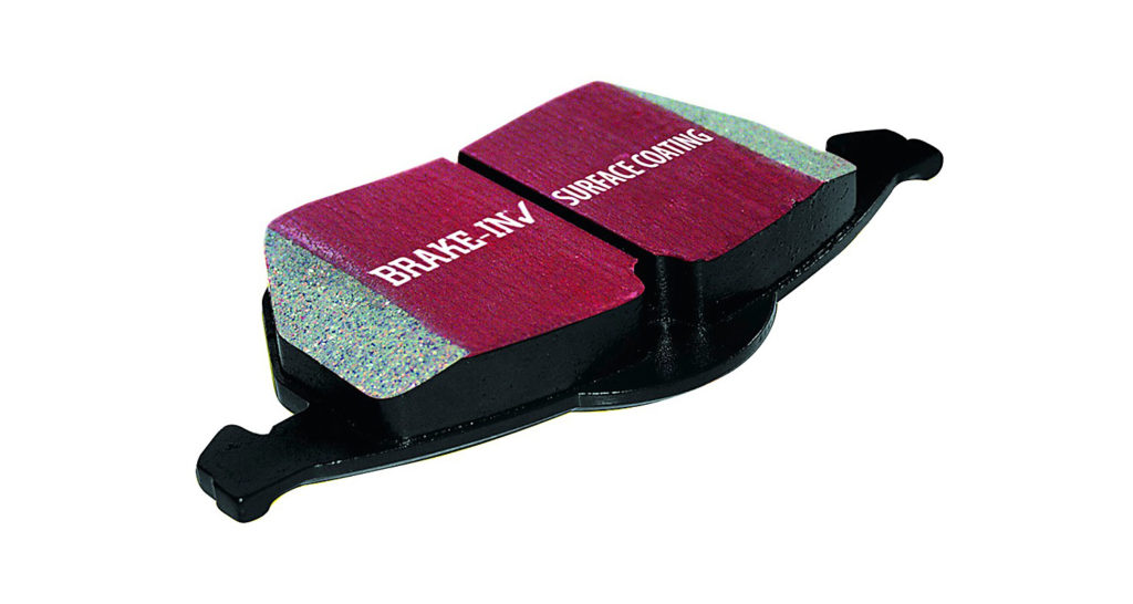 EBC brake pad set