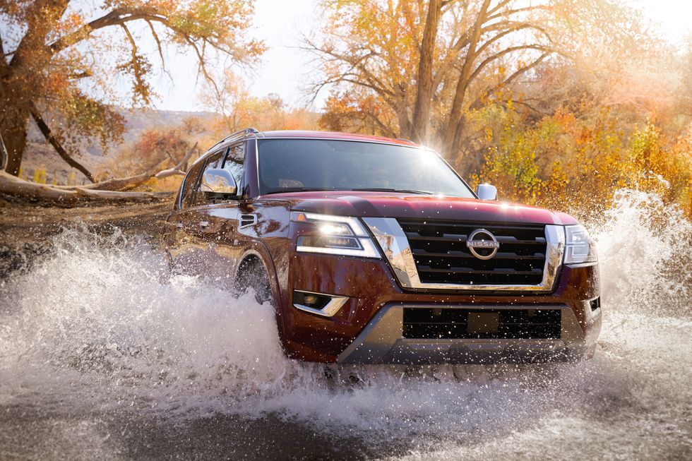 2021 nissan armada off road