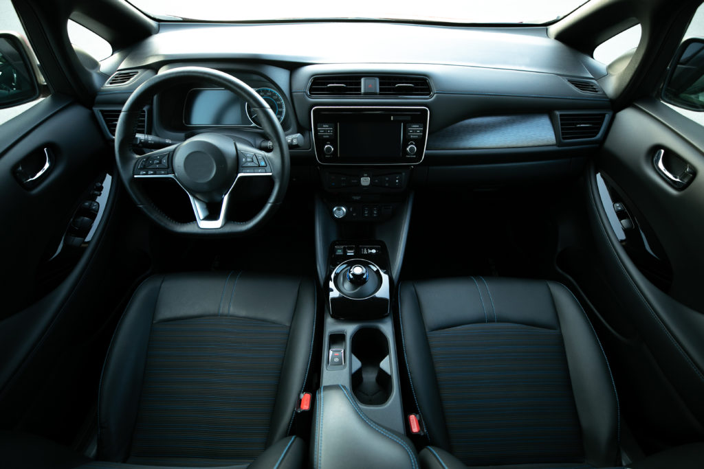 electric car interior