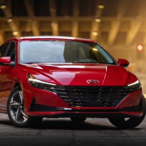 2021 hyundai elantra red