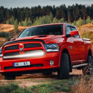 Red Ram 1500 Closeup