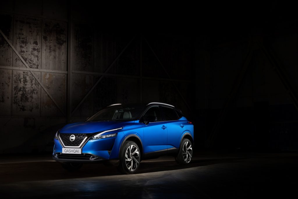 product shot of all new nissan qashqai