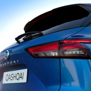 rear shot of all new nissan qashqai